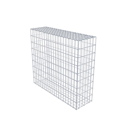 Gabion 100 cm x 90 cm x 30 cm (L x H x D), mesh size 5 cm x 10 cm, C-ring