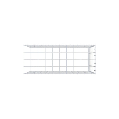 Anbaugabione Typ 4 100 cm x 70 cm x 40 cm (L x H x T), Maschenweite 10 cm x 10 cm, C-Ring