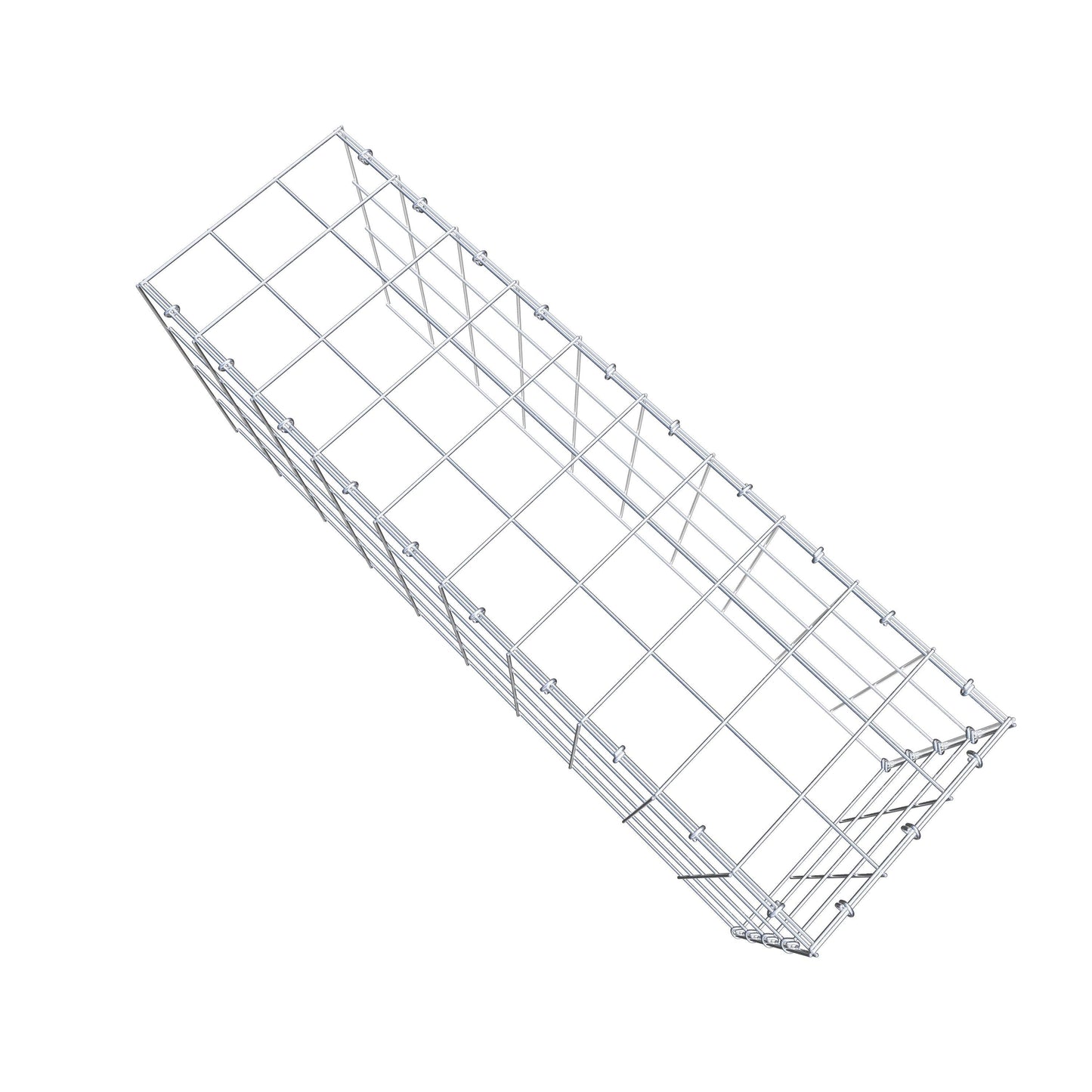 Gabião Tipo 4 100 cm x 40 cm x 30 cm (C x A x P), malhagem 10 cm x 10 cm, anel C