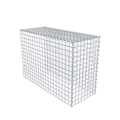 Gabião tipo 4 100 cm x 70 cm x 40 cm (C x A x P), malhagem 5 cm x 5 cm, espiral
