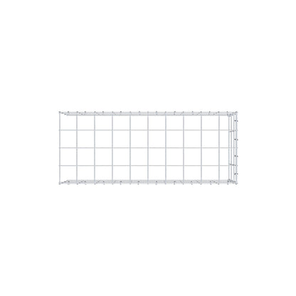 Gabião Tipo 4 100 cm x 30 cm x 40 cm (C x A x P), malhagem 10 cm x 10 cm, anel C