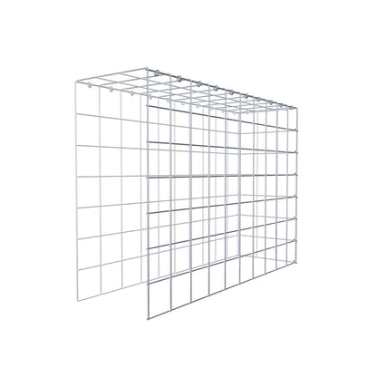 Gabião Tipo 4 100 cm x 70 cm x 30 cm (C x A x P), malhagem 10 cm x 10 cm, anel C