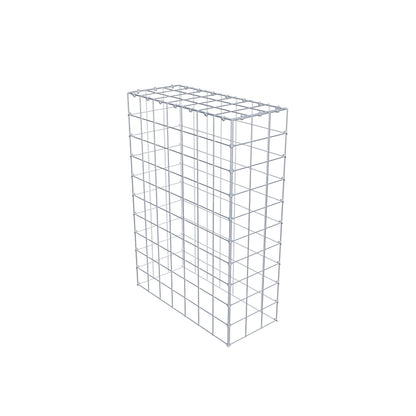 Monteret gabion type 3 100 cm x 70 cm x 30 cm (L x H x D), maskestørrelse 10 cm x 10 cm, C-ring