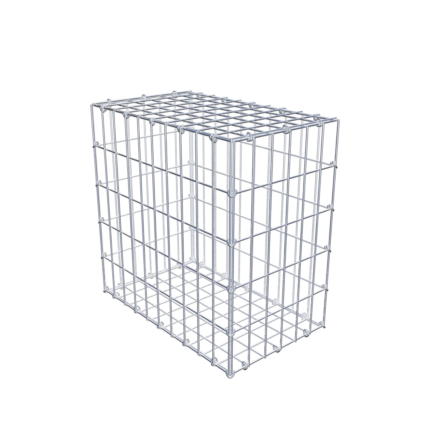 Gabione 50 cm x 50 cm x 30 cm (L x H x T), Maschenweite 5 cm x 10 cm, C-Ring