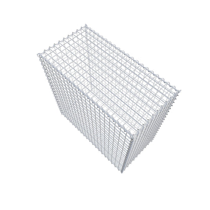 Gabion 100 cm x 100 cm x 50 cm (L x H x D), mesh size 5 cm x 5 cm, spiral