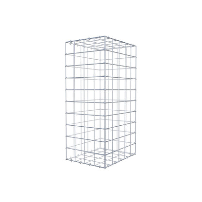 Gabion 100 cm x 50 cm x 40 cm (L x H x D), maskestørrelse 10 cm x 10 cm, C-ring