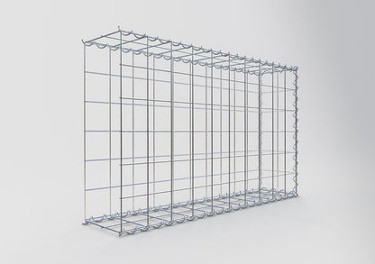 Gabbione aggiuntivo tipo 2 100 cm x 60 cm x 20 cm (L x A x P), maglia 10 cm x 10 cm, spirale