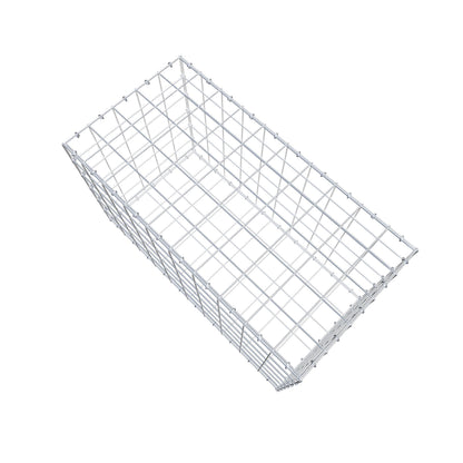 Gabião 100 cm x 60 cm x 50 cm (C x A x P), malhagem 10 cm x 10 cm, anel C
