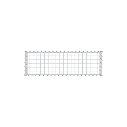 Gabião Tipo 3 100 cm x 20 cm x 30 cm (C x A x P), malhagem 5 cm x 10 cm, espiral
