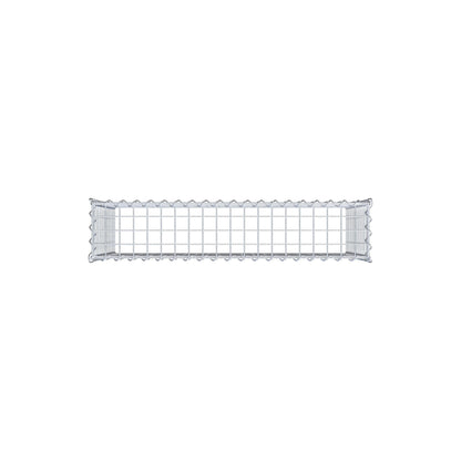 Gabião Tipo 3 100 cm x 60 cm x 20 cm (C x A x P), malhagem 5 cm x 5 cm, espiral