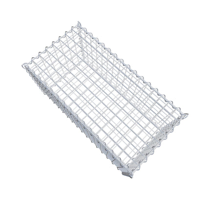 Gabião 80 cm x 40 cm x 40 cm (C x A x P), malhagem 5 cm x 5 cm, espiral
