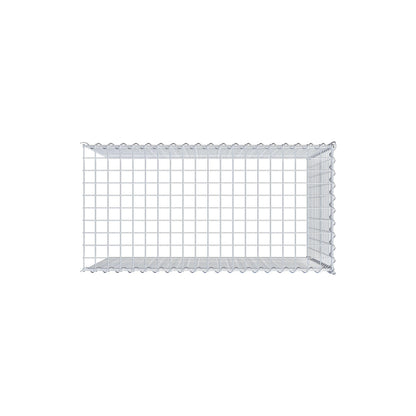 Gabião Tipo 4 100 cm x 80 cm x 50 cm (C x A x P), malhagem 5 cm x 5 cm, espiral