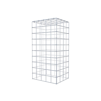 Gabião Tipo 3 100 cm x 40 cm x 50 cm (C x A x P), malhagem 10 cm x 10 cm, anel C