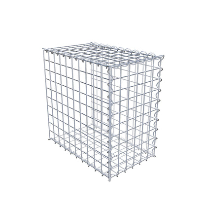 Gabião tipo 2 50 cm x 50 cm x 30 cm (C x A x P), malhagem 5 cm x 5 cm, espiral