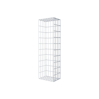 Anbaugabione Typ 2 100 cm x 20 cm x 30 cm, Maschenweite 5 cm x 10 cm, C-Ring