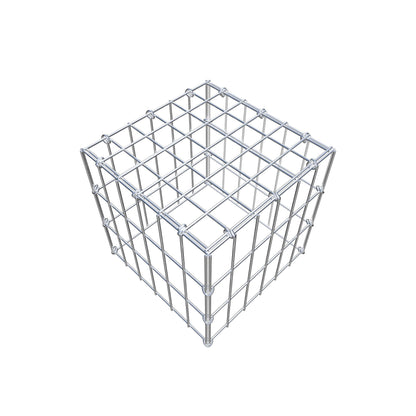 Gabião tipo 3 30 cm x 30 cm x 30 cm (C x A x P), malhagem 5 cm x 10 cm, anel C