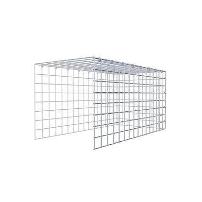 Gabião Tipo 4 80 cm x 40 cm x 40 cm (C x A x P), malhagem 5 cm x 5 cm, anel C