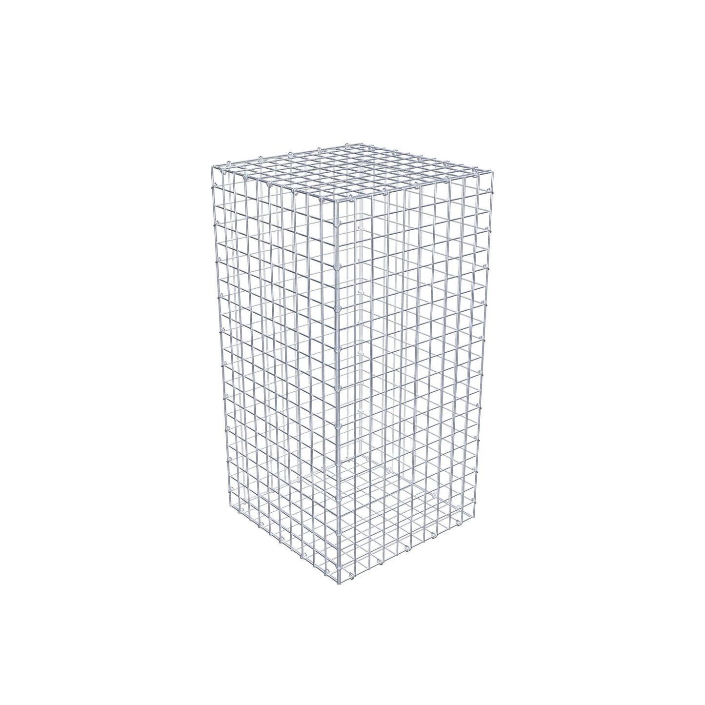 Gabion 100 cm x 50 cm x 50 cm (L x H x D), maskestørrelse 5 cm x 5 cm, C-ring