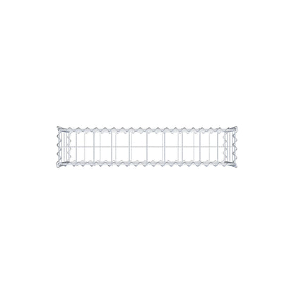 Gabião 100 cm x 40 cm x 20 cm (C x A x P), malhagem 10 cm x 10 cm, espiral