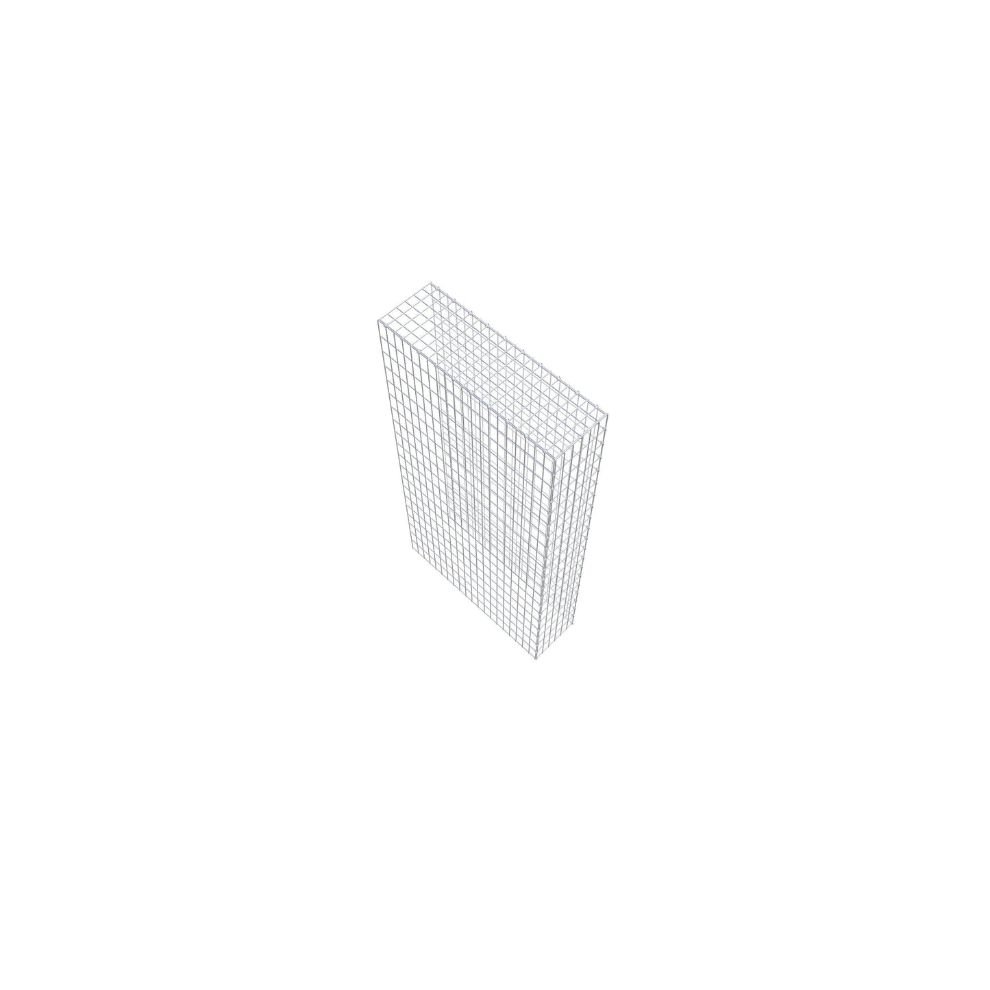 Gabião Tipo 4 200 cm x 100 cm x 30 cm (C x A x P), malhagem 5 cm x 10 cm, anel C