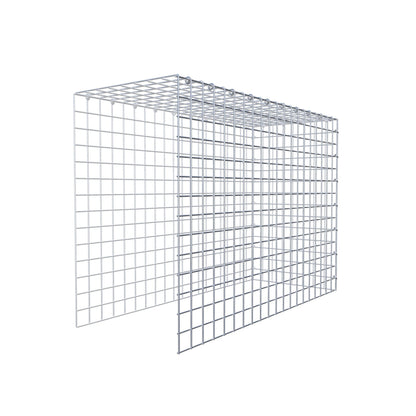 Gabião Tipo 4 100 cm x 70 cm x 40 cm (C x A x P), malhagem 5 cm x 5 cm, anel C