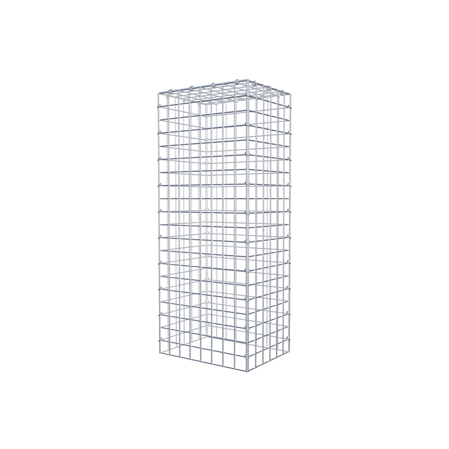 Fourche rapportée type 3 100 cm x 30 cm x 40 cm (L x H x P), mailles 5 cm x 5 cm, anneau C