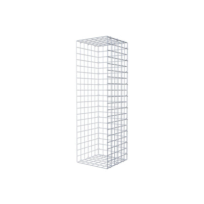 Monteret gabion type 2 100 cm x 30 cm x 30 cm (L x H x D), maskestørrelse 5 cm x 5 cm, C-ring