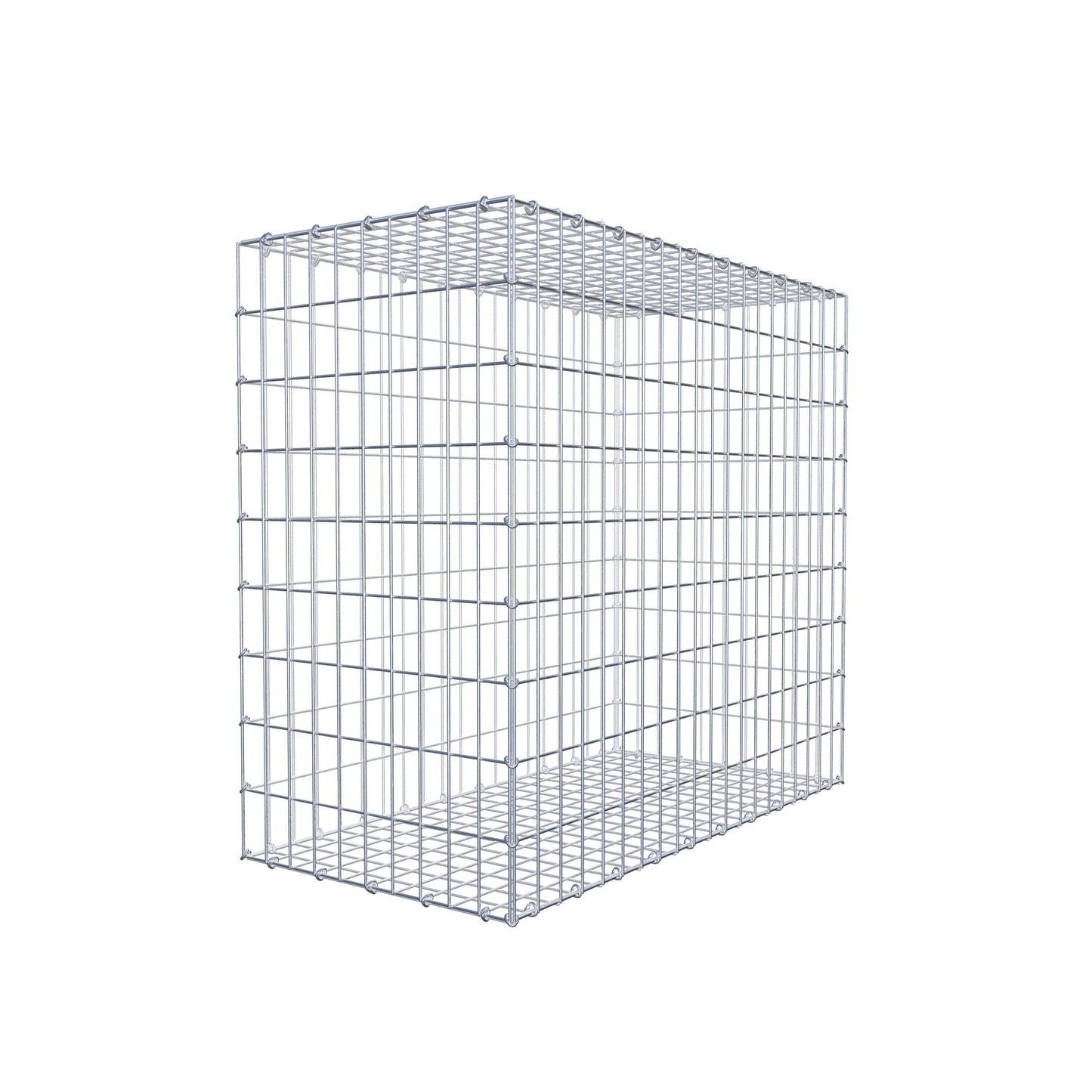 Gabione 100 cm x 90 cm x 50 cm (L x H x T), Maschenweite 5 cm x 10 cm, C-Ring