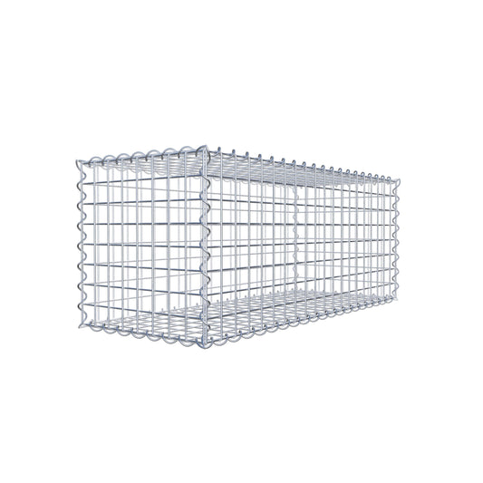 Gabião 100 cm x 40 cm x 40 cm (C x A x P), malhagem 5 cm x 5 cm, espiral