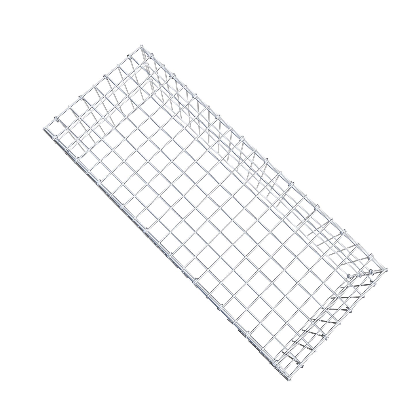 Fourche rapportée type 3 100 cm x 30 cm x 40 cm (L x H x P), mailles 5 cm x 10 cm, anneau C