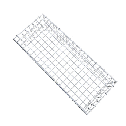 Fourche rapportée type 3 100 cm x 30 cm x 40 cm (L x H x P), mailles 5 cm x 10 cm, anneau C
