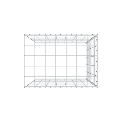 Gabião Tipo 4 100 cm x 70 cm x 50 cm (C x A x P), malhagem 10 cm x 10 cm, anel C