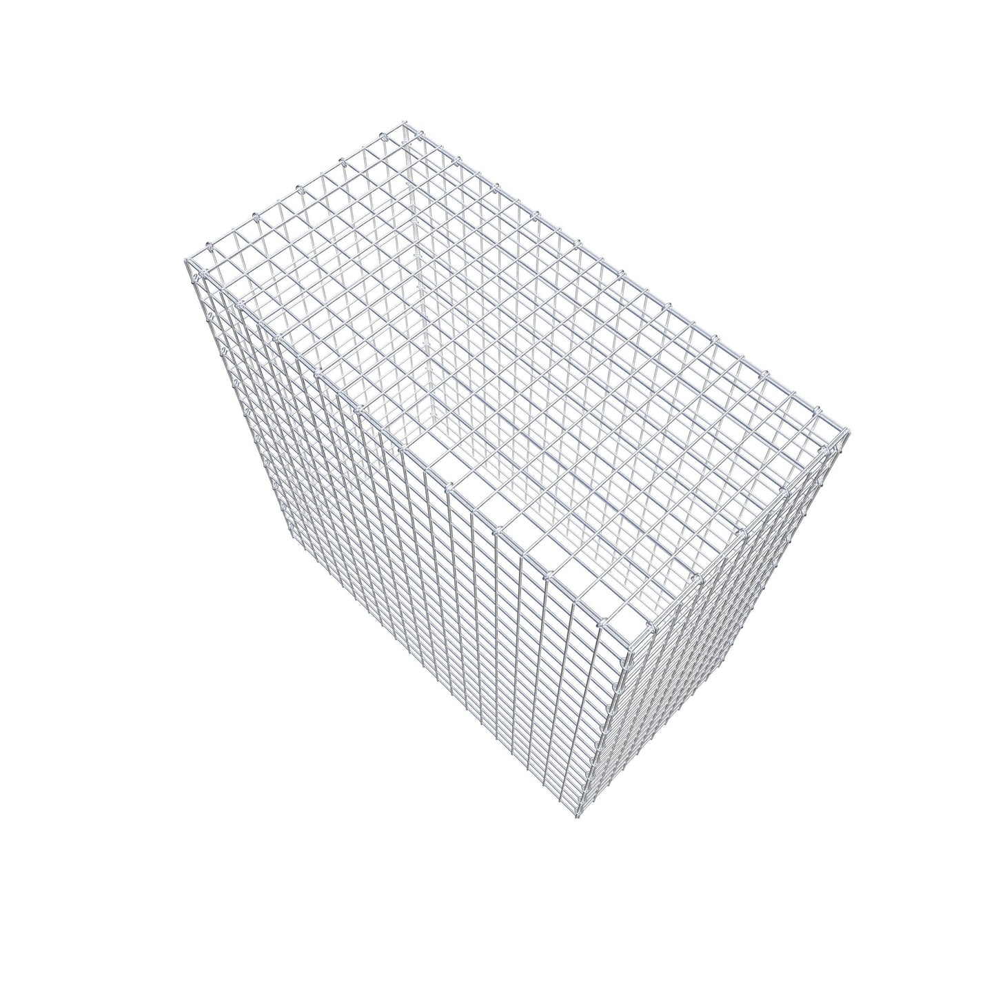 Fourche rapportée type 3 100 cm x 100 cm x 50 cm (L x H x P), mailles 5 cm x 5 cm, anneau C
