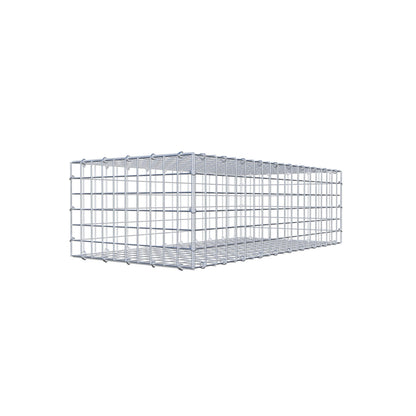 Gabion 100 cm x 30 cm x 50 cm (L x H x D), maskestørrelse 5 cm x 5 cm, C-ring