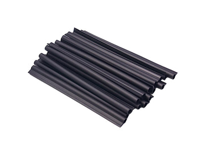 2x clips de fijación para bandas de privacidad negro MW 5 x 20 cm