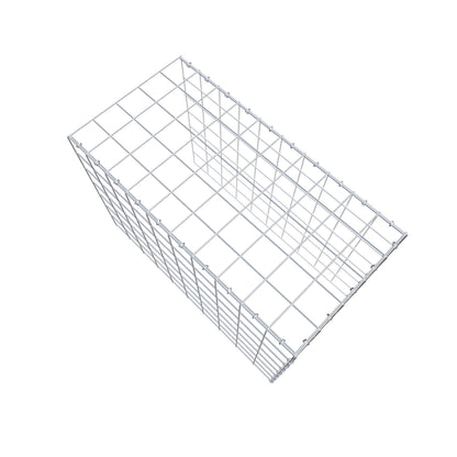 Gabião Tipo 4 100 cm x 70 cm x 50 cm (C x A x P), malhagem 10 cm x 10 cm, anel C