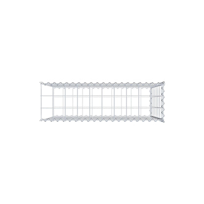 Gabião tipo 2 100 cm x 80 cm x 30 cm (C x A x P), malhagem 10 cm x 10 cm, espiral
