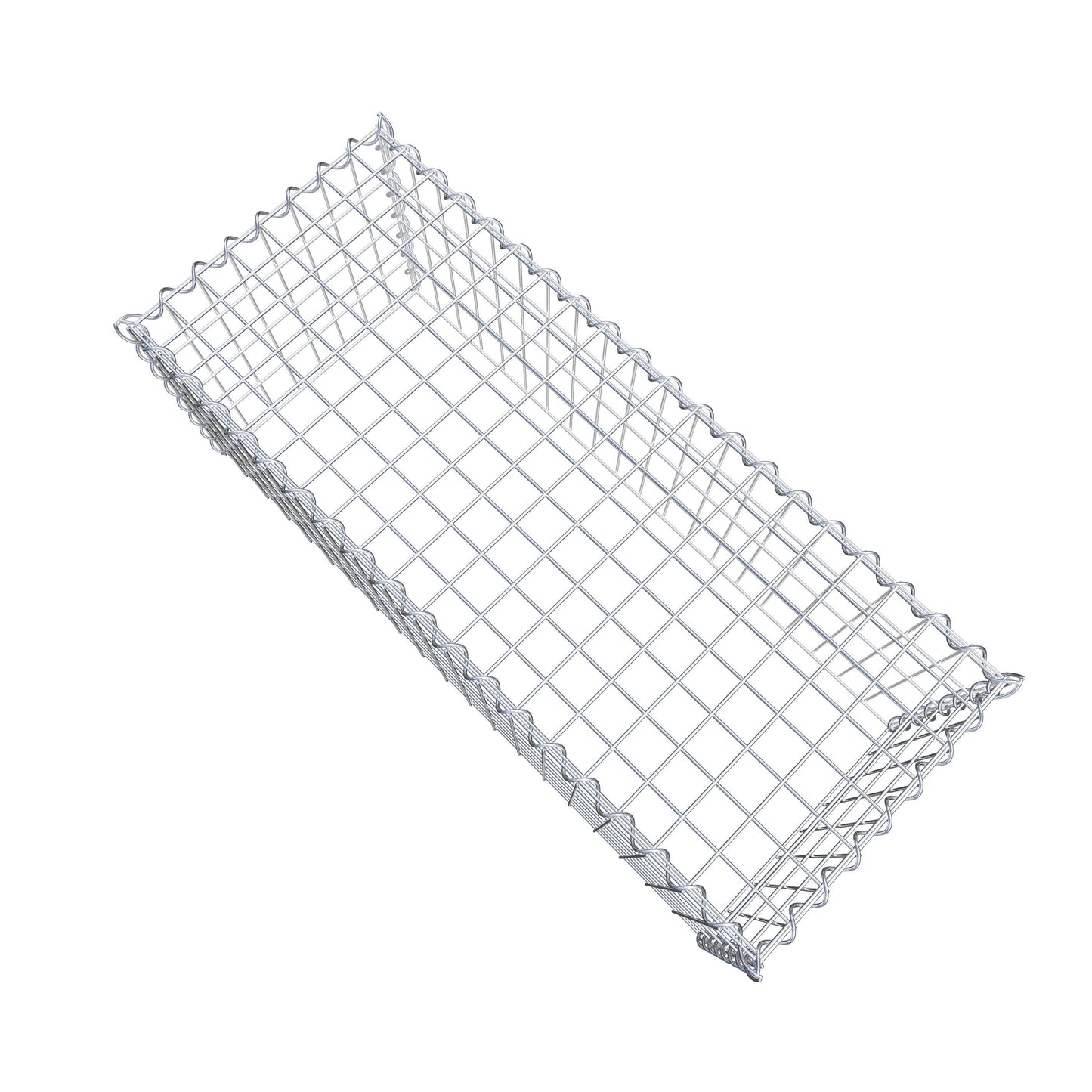 Gabião tipo 3 100 cm x 40 cm x 40 cm (C x A x P), malhagem 5 cm x 10 cm, espiral