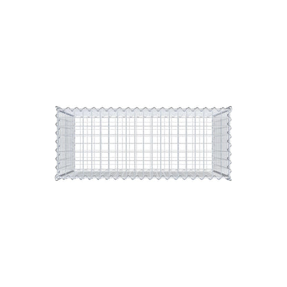 Gabion 100 cm x 70 cm x 40 cm (L x H x P), mailles 5 cm x 5 cm, spirale