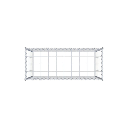 Add-on schanskorf type 3 100 cm x 70 cm x 40 cm (L x H x D), maaswijdte 10 cm x 10 cm, spiraal
