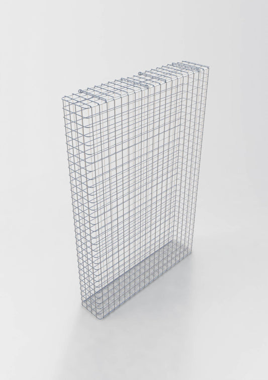 Gavión galvanizado en caliente 102 cm x 152 cm x 22 cm, malla 5 cm x 5 cm, totalmente soldado