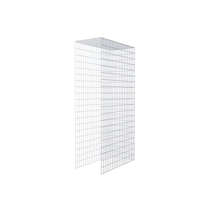 Gabião Tipo 4 200 cm x 100 cm x 50 cm (C x A x P), malhagem 5 cm x 10 cm, anel C
