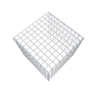 Gavión adicional tipo 4 50 cm x 50 cm x 50 cm (L x A x P), malla 5 cm x 10 cm, anillo en C