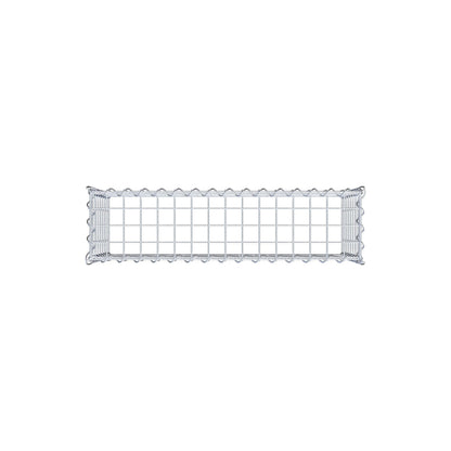 Gavión complementario tipo 3 80 cm x 40 cm x 20 cm (L x A x P), malla 5 cm x 5 cm, espiral