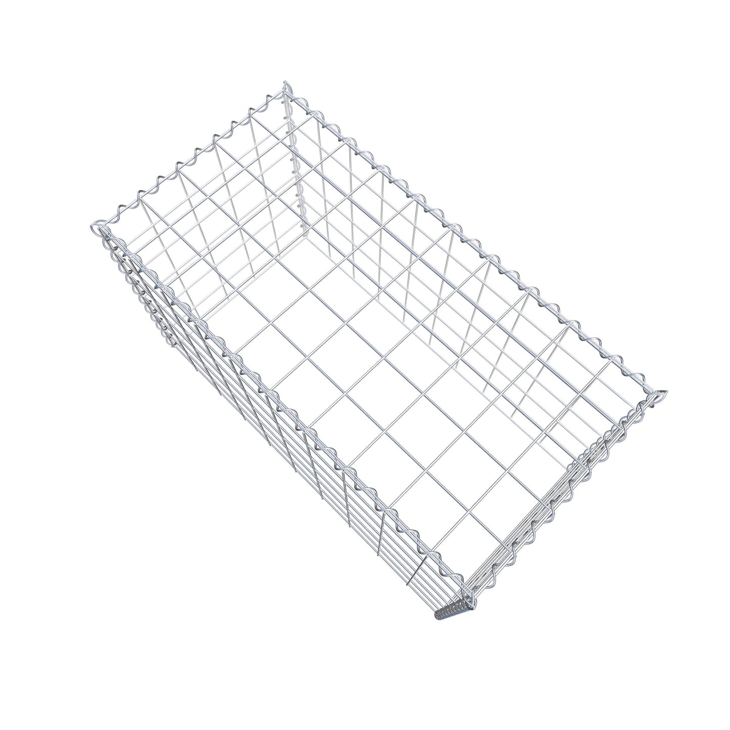 Gavión complementario tipo 3 100 cm x 60 cm x 50 cm (L x A x P), malla 10 cm x 10 cm, espiral