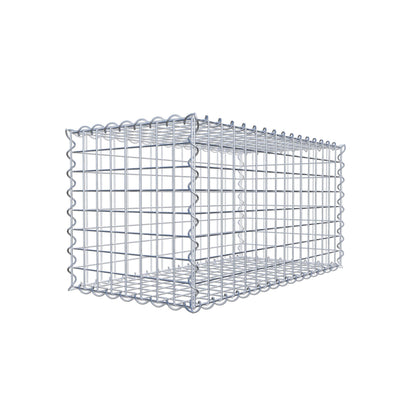 Gabião 80 cm x 40 cm x 40 cm (C x A x P), malhagem 5 cm x 5 cm, espiral