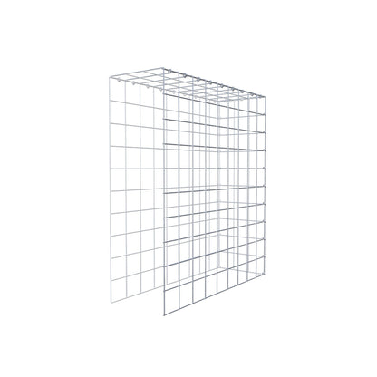 Anbaugabione Typ 4 100 cm x 90 cm x 30 cm (L x H x T), Maschenweite 10 cm x 10 cm, C-Ring