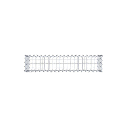 Gabion 100 cm x 30 cm x 20 cm (L x H x D), maskstorlek 5 cm x 5 cm, spiral