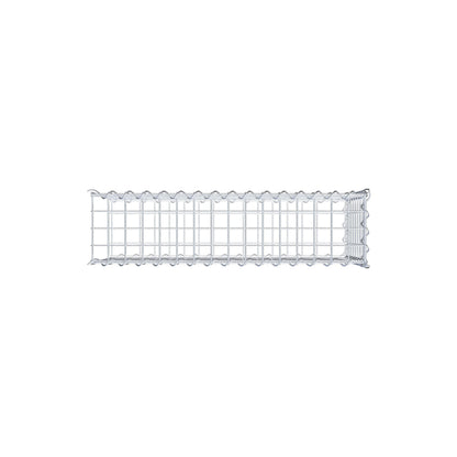 Extra gabion typ 2 80 cm x 40 cm x 20 cm (L x H x D), maskstorlek 5 cm x 5 cm, spiral