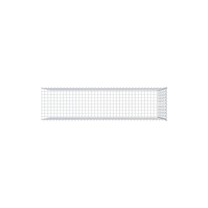 Opvokset gabion type 4 200 cm x 100 cm x 50 cm (L x H x D), maskestørrelse 5 cm x 10 cm, spiral